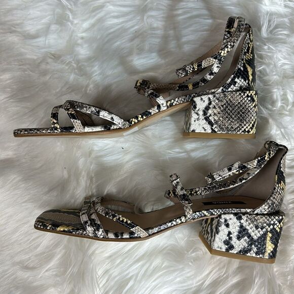 Unworn snake print wedges - Picture 5 of 9